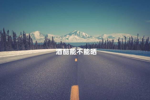 酒醅能不能晒