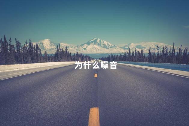 为什么噪音