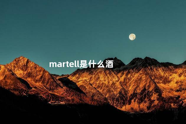 martell是什么酒