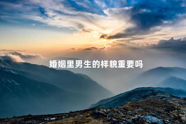 婚姻里男生的样貌重要吗