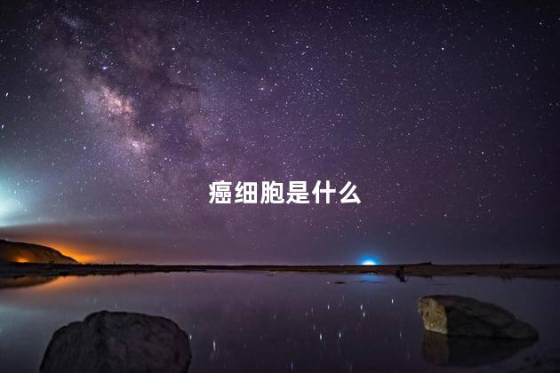 癌细胞是什么