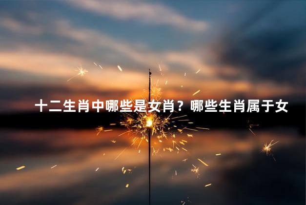 十二生肖中哪些是女肖？哪些生肖属于女性？十二生肖中的女肖有哪些？