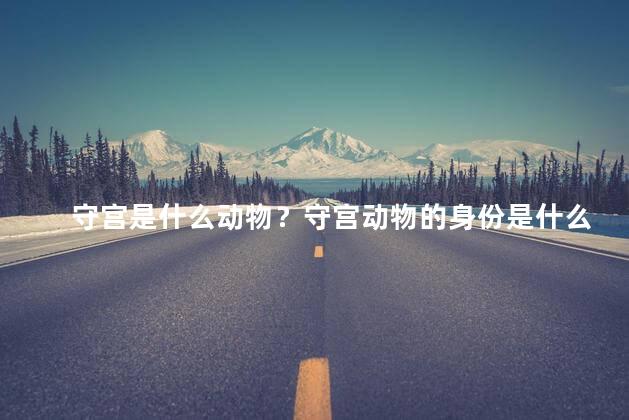 守宫是什么动物？守宫动物的身份是什么