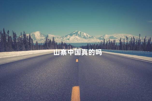 山寨中国真的吗