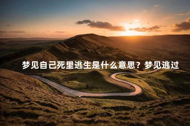 梦见自己死里逃生是什么意思？梦见逃过死亡的含义