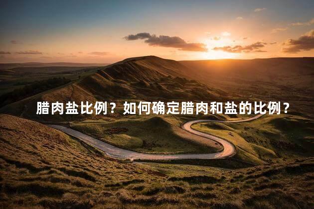 腊肉盐比例？如何确定腊肉和盐的比例？