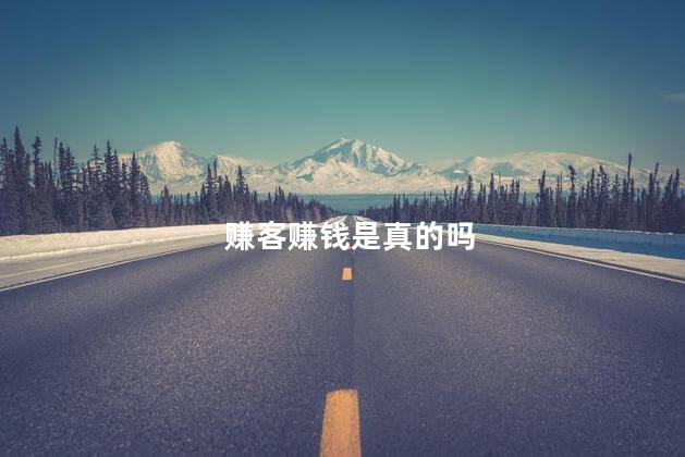 赚客赚钱是真的吗